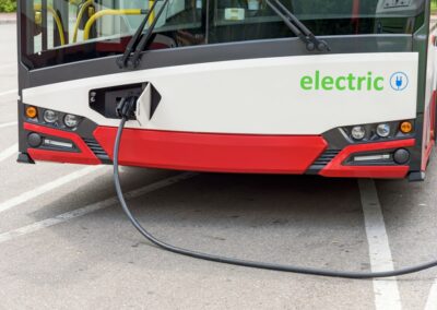 Electric buses in Newcastle and Gateshead