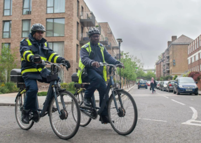 ANPR cameras mounted on e-bikes for parking enforcement