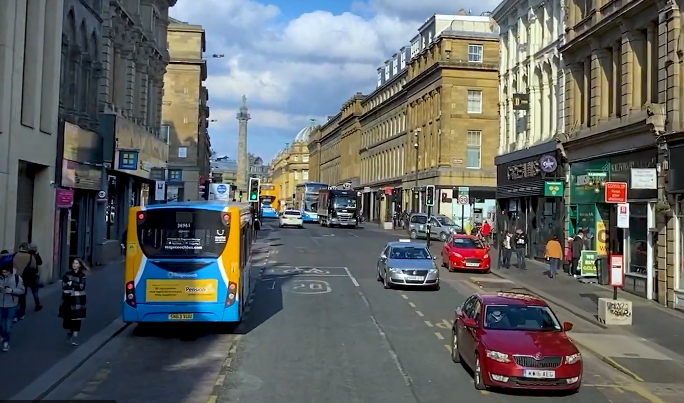 smart traffic in Newcastle